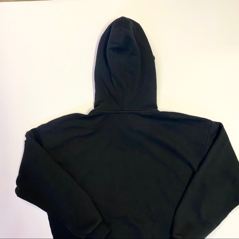 Adidas Originals Black White Trefoil Hoodie - Picture 6 of 9